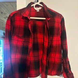 Old Navy boyfriend flannel sz M
